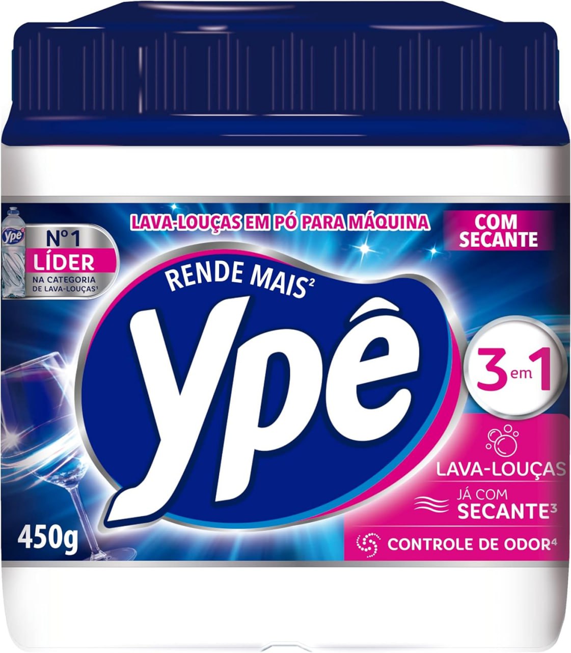 Ypê Detergente em Pó para Máquina 450g