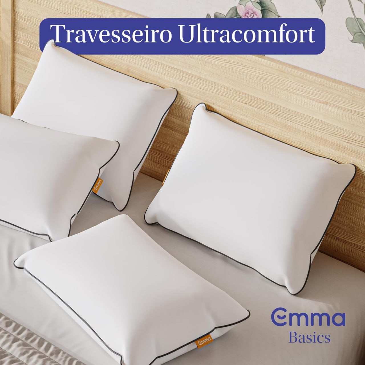 Travesseiro Emma Ultracomfort: Máximo conforto e relaxamento