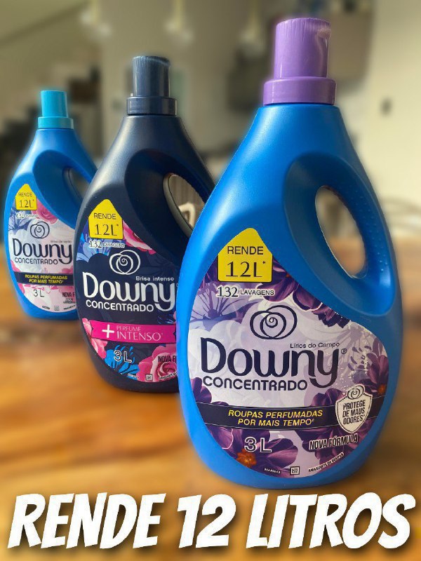 Downy Lírios do Campo – Amaciante Concentrado, 3L