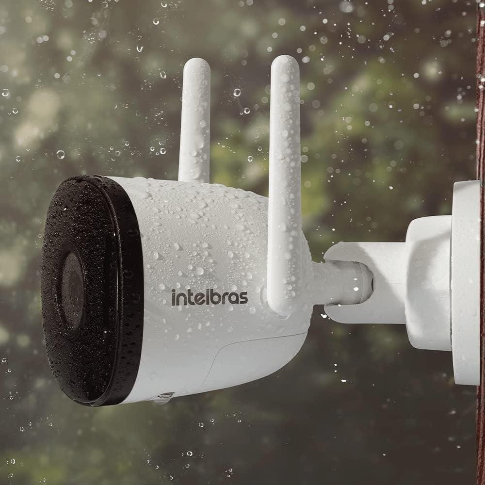 Câmera Inteligente Compatível com Alexa Wii Full HD iM5 SC Branco Intelbras