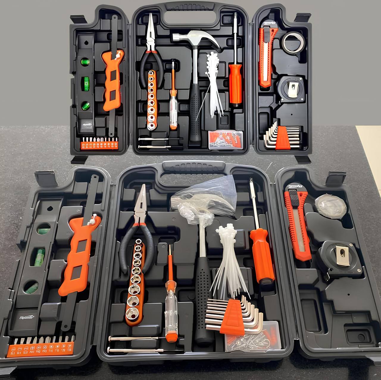 Sparta Maleta de ferramentas kit com 165 peças