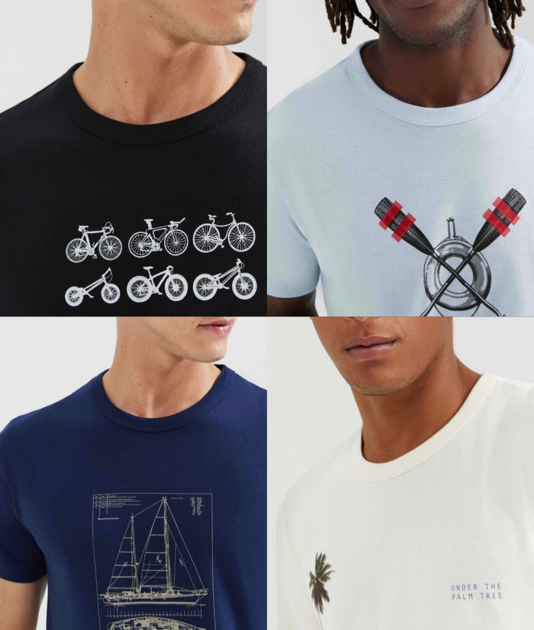 Camiseta Masculina Estampada Manga Curta Hering