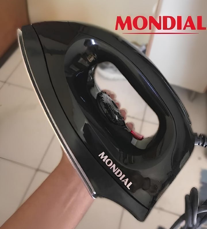 Ferro de Passar a Seco, Mondial, Preto, 1000W, 110V – FSN-55-B
