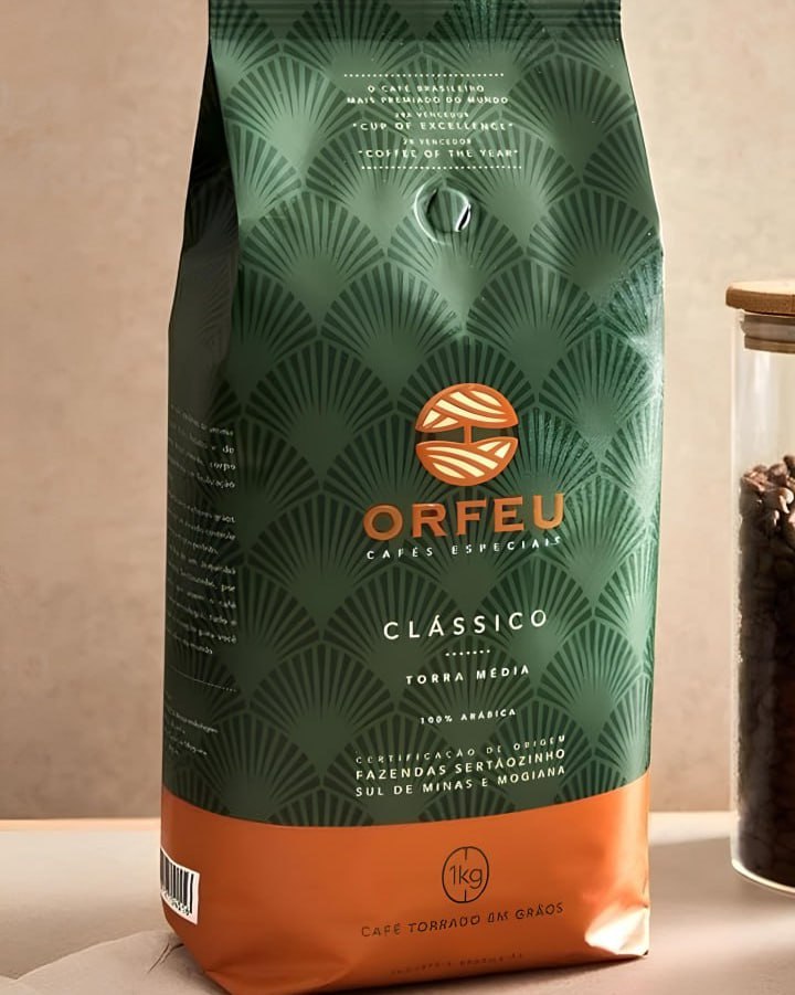 Orfeu, Café em Grãos Clássico, 1kg