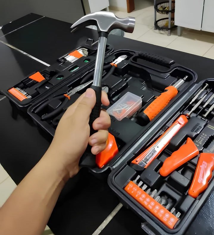 SPARTA Kit de Ferramentas 129 Peças com Maleta