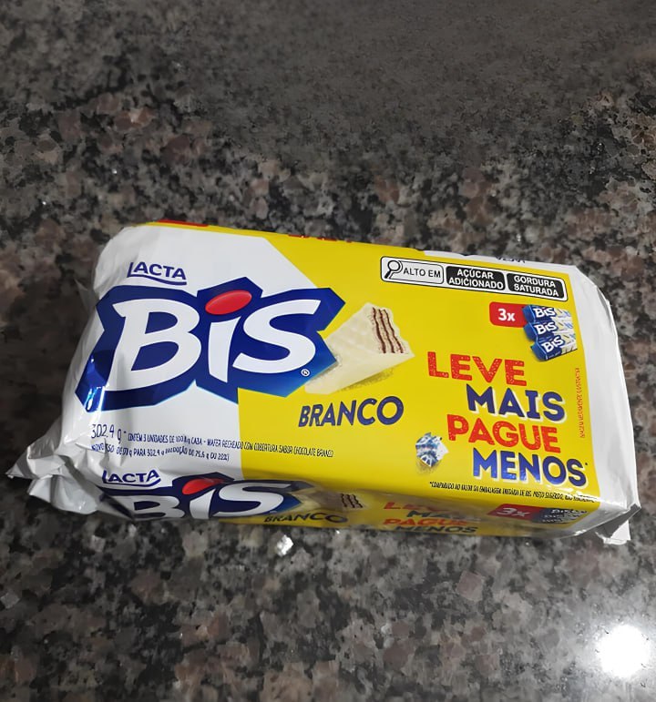 Bis Branco – Kit com 3 unidades de 100,8g