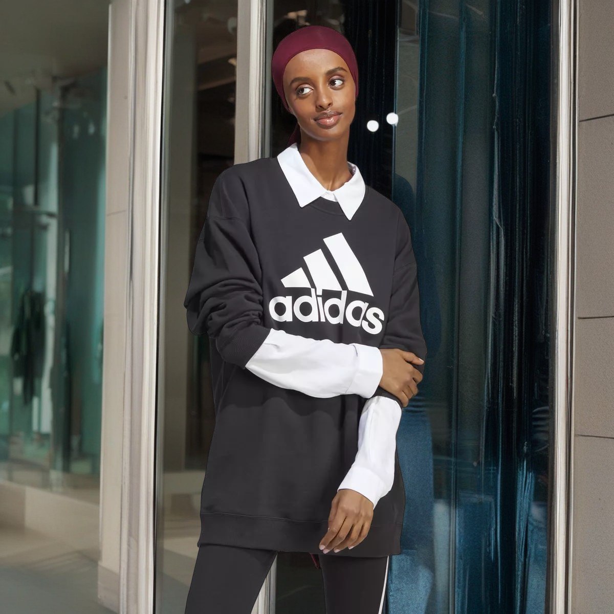 Moletinho Essentials Big Logo adidas