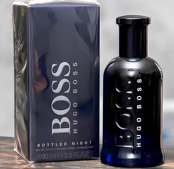 Perfume Hugo Boss Bottled Night Para Masculino Eau De Toilette 100Ml