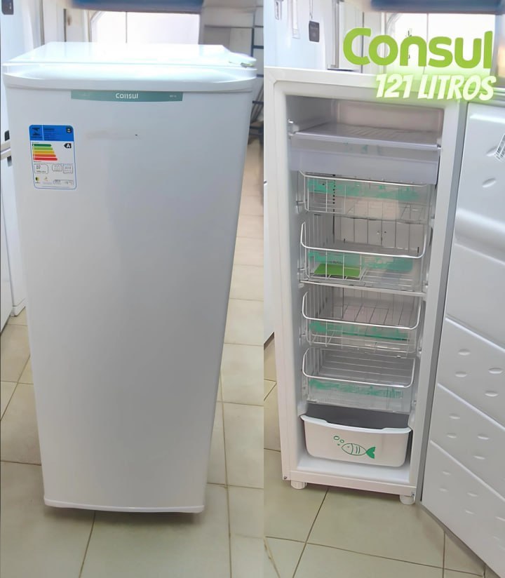Freezer Vertical Consul 121 Litros – CVU18GB 110V
