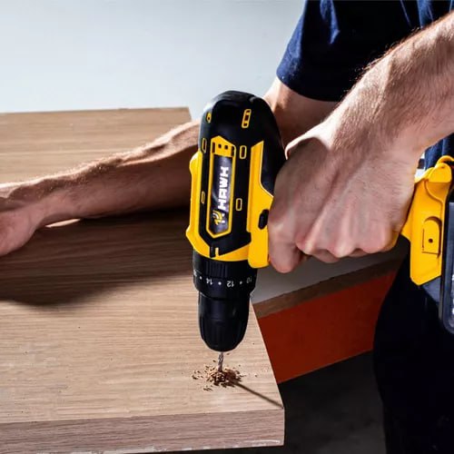 Furadeira Sem Fio Parafusadeira Com Maleta De Acessórios