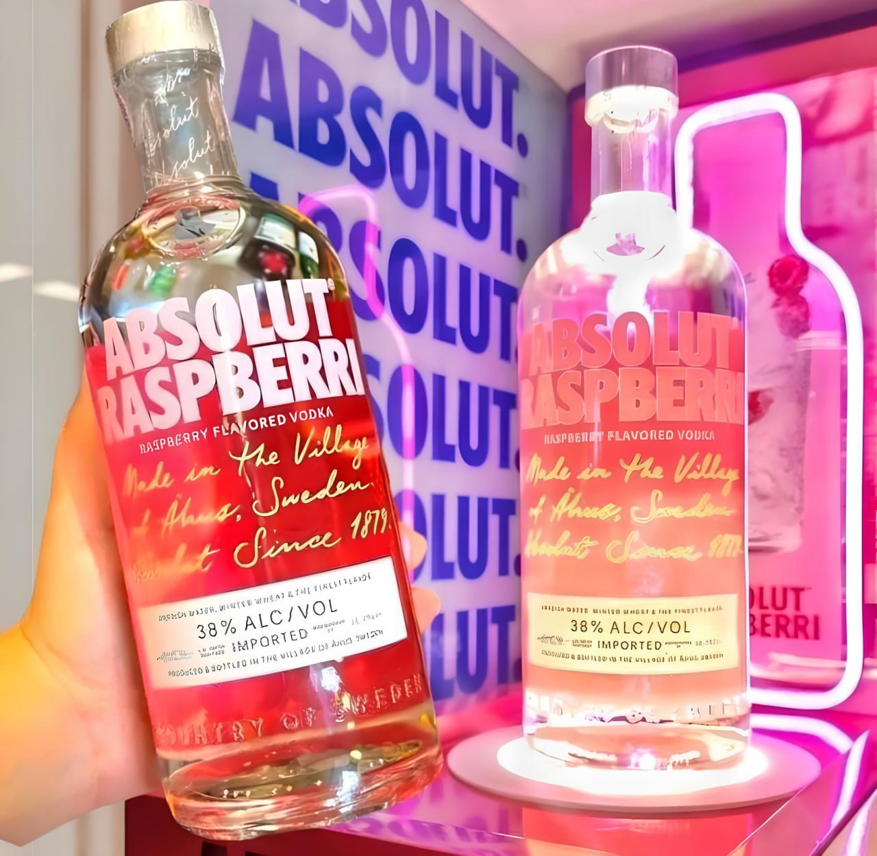 Vodka Absolut Raspberri – 750 ml