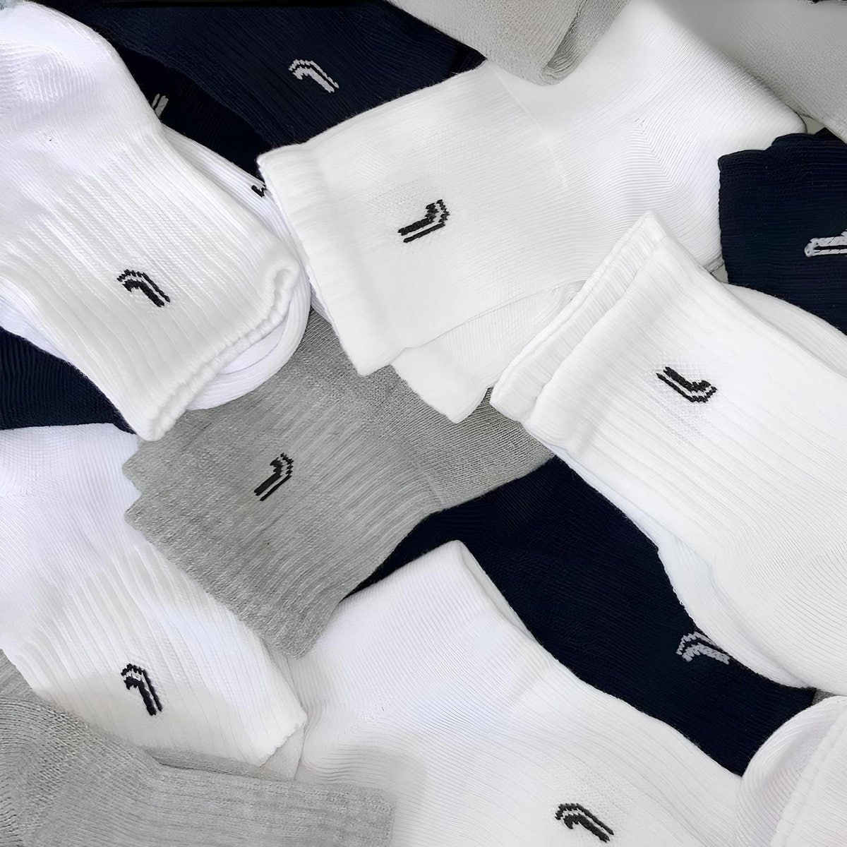 Kit 6 Pares Meia Lupo Cano Médio Masculina Atacado Original