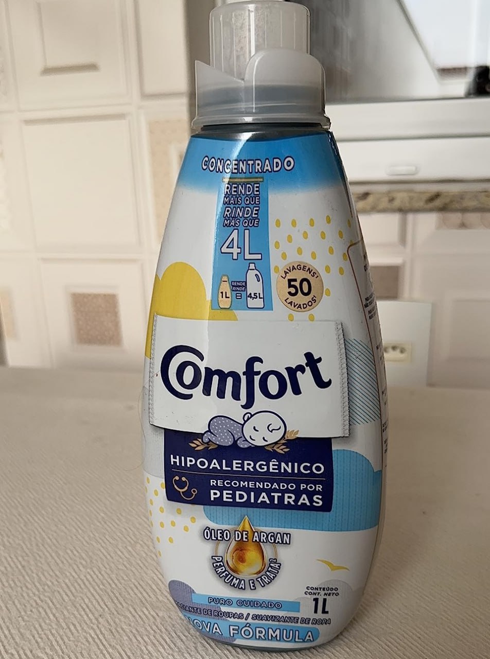 Amaciante Concentrado Comfort Puro Cuidado 1 L