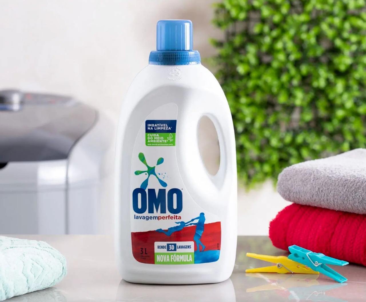 Sabão Líquido Omo Lavagem Perfeita – 3L