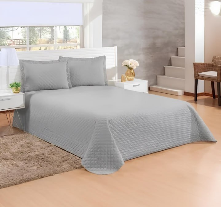 Kit Cobre Leito Veneza Casal Padrão Cama Box Varias Cores