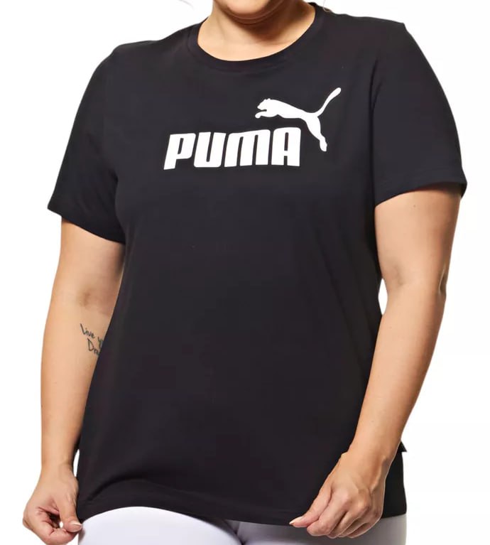 Camiseta Feminina Essential Ess Logo Tee Puma