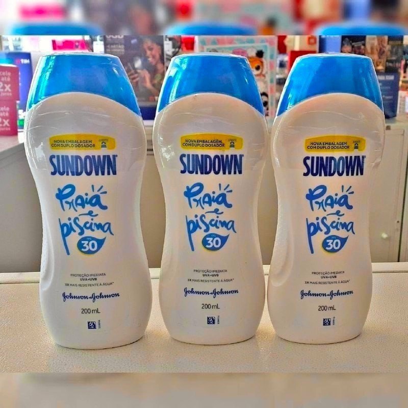 Sundown Protetor Solar Praia e Piscina Fps 30, 200Ml