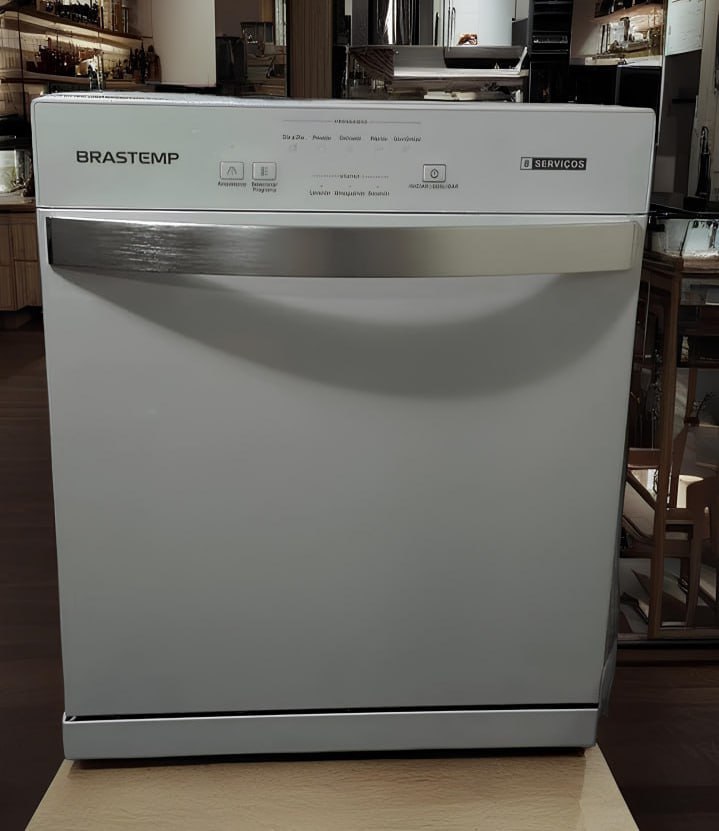 Lava-louças 8 Serviços Blf08bb Cor Branco Brastemp 110V