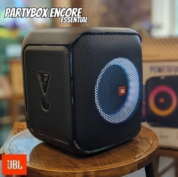Caixa De Som Bluetooth Partybox Encore Essential 100w Jbl Cor Preto 110V/220V