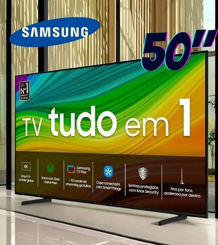 Samsung Smart Tv 50 Polegadas Qled 4k Q60d 2024