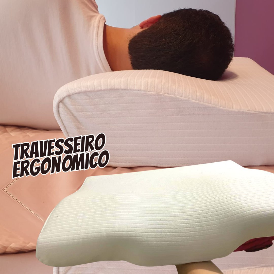 Travesseiro ergonômico – I Wanna Sleep – Cervical original®