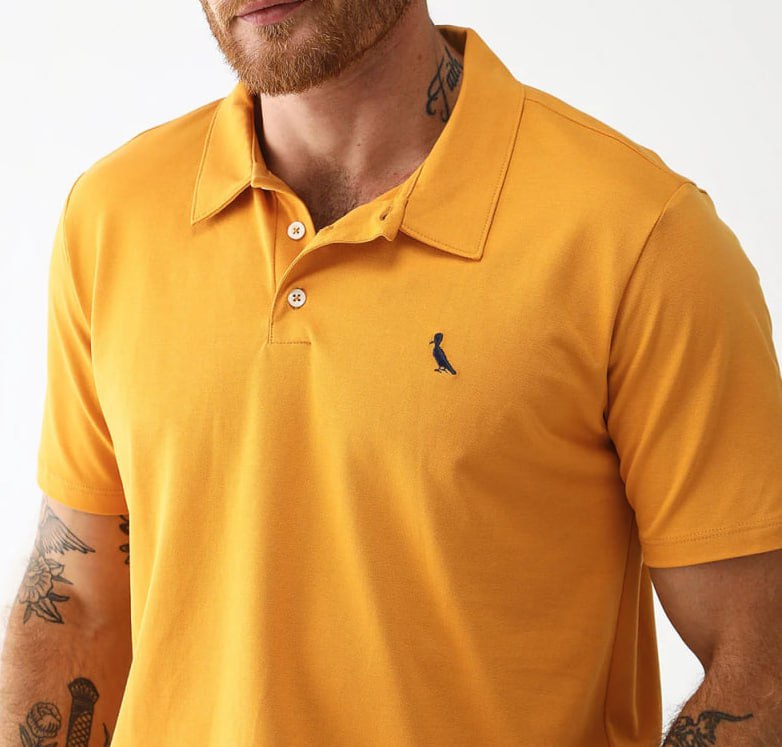 Polo Pima Piquet Lisa Nick Reserva