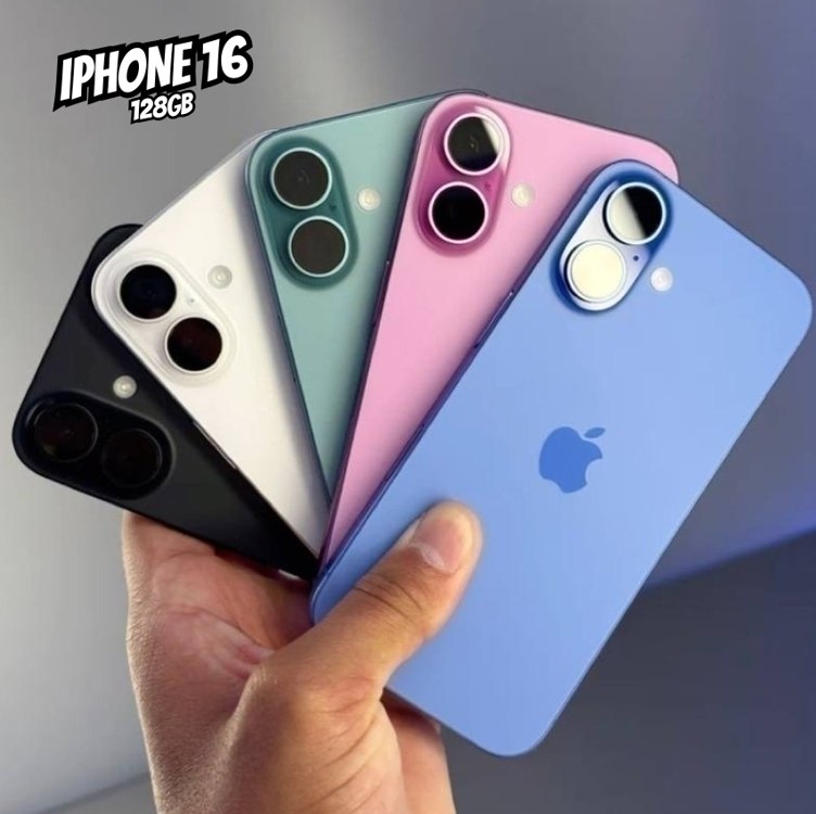 Apple iPhone 16 (128 GB) – Branco – Distribuidor Autorizado