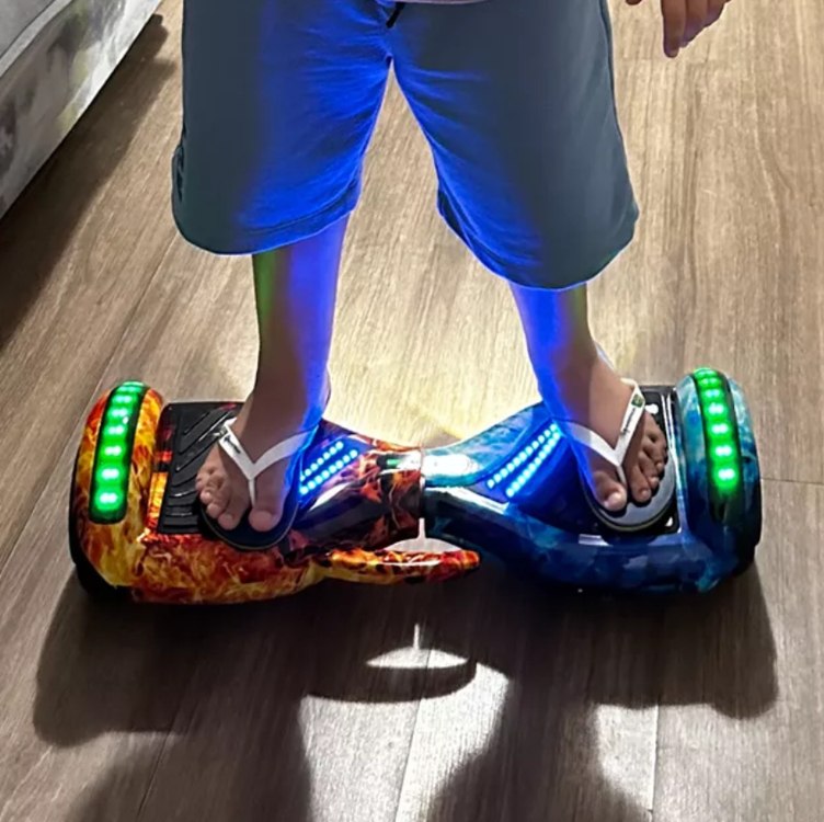Hoverboard Com Bluetooth E Led Skate Elétrico 6,5 Modelo K5