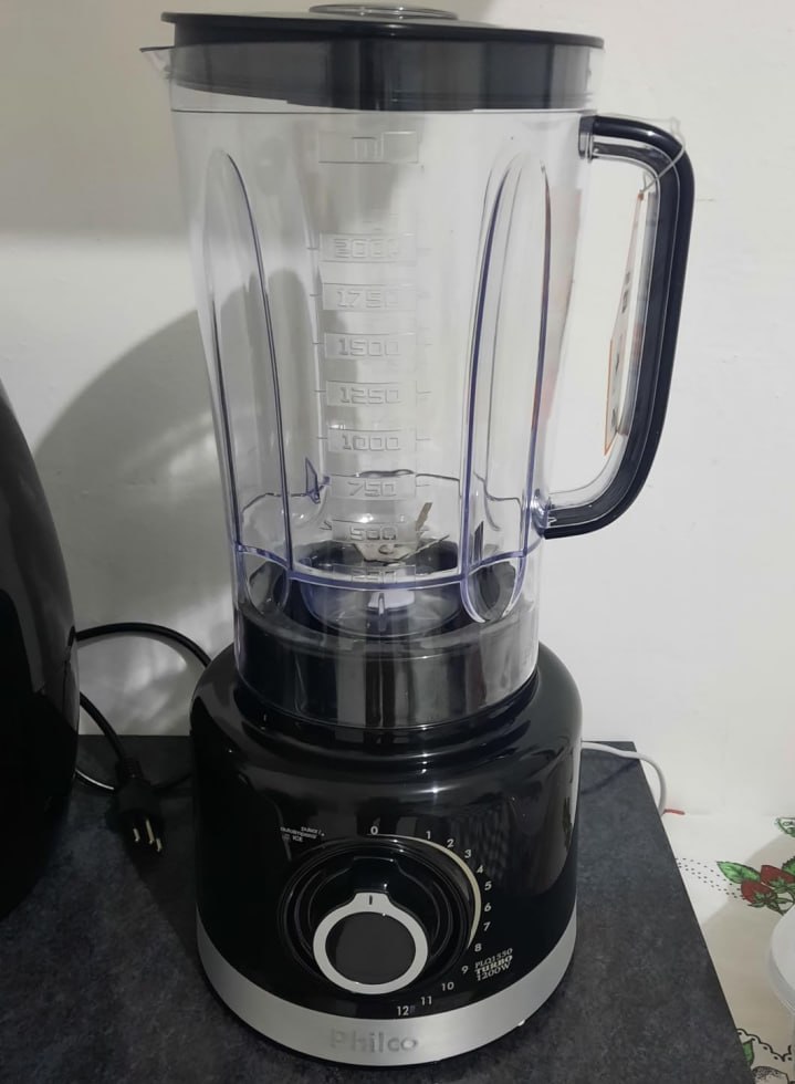 [APP AMAZON] Liquidificador Philco Turbo Pro Maxx 6 3L Preto PLQ1550-220V