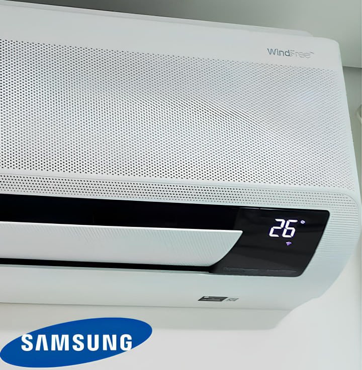 Ar-condicionado Split Inverter Samsung WindFree Connect Sem Vento 12.000 BTUs Frio Branco