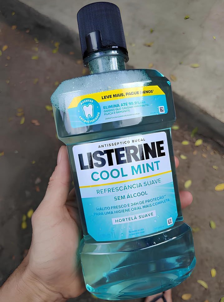 Listerine Cool Mint Enxaguante Bucal, 1L