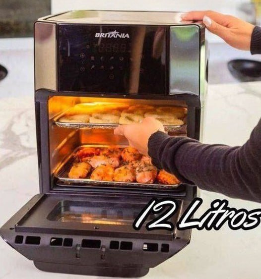 Fritadeira Air Fryer Oven BFR2100 4 em 1 1800W Britânia