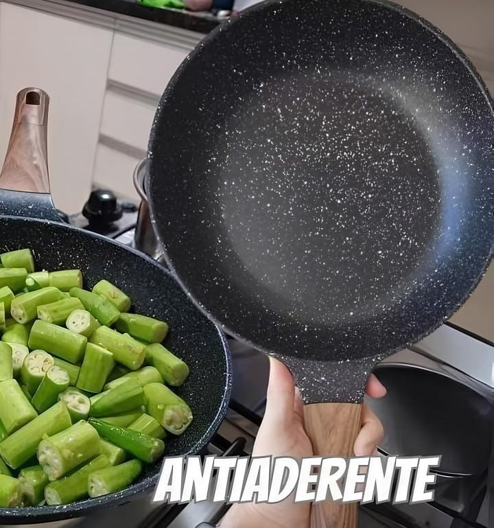 Frigideira Ceramica Antiaderente Fogão Cooktop Indução E Gás