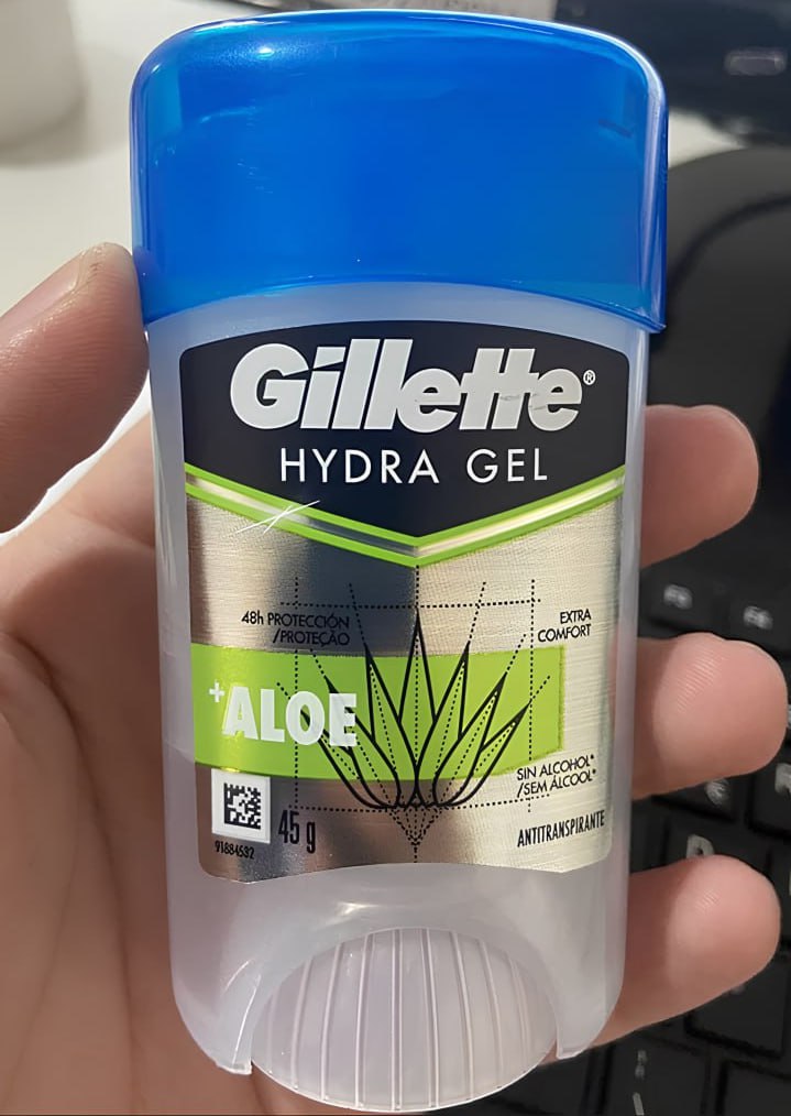 Desodorante Gel Antitranspirante Gillette Hydra Gel Aloe – 45g