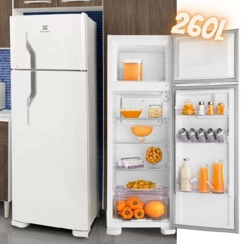 Geladeira Electrolux 260 Litros Cycle Defrost Branca DC35A