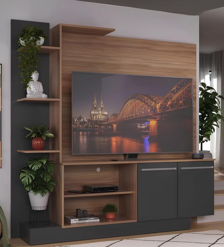 Estante Home Theater Para Tv Até 50 Pol. Denver Multimóveis