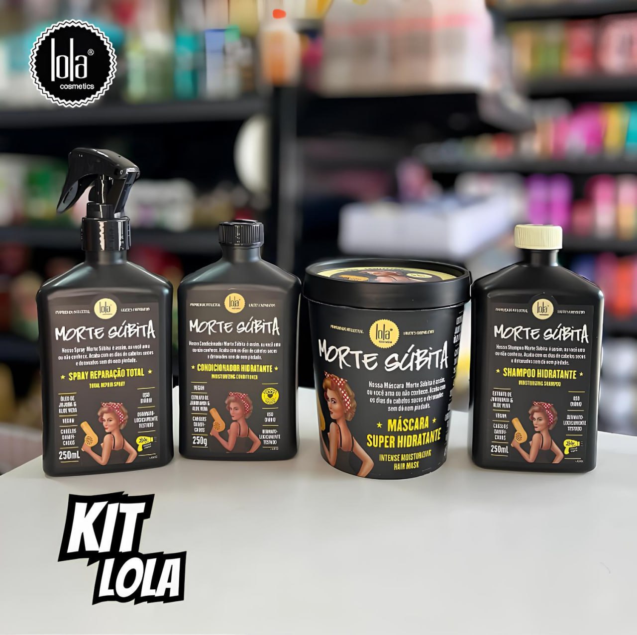 Kit Lola Cosmétics Hidratação Morte Súbita – 4 Produtos – LOLA COSMETICS