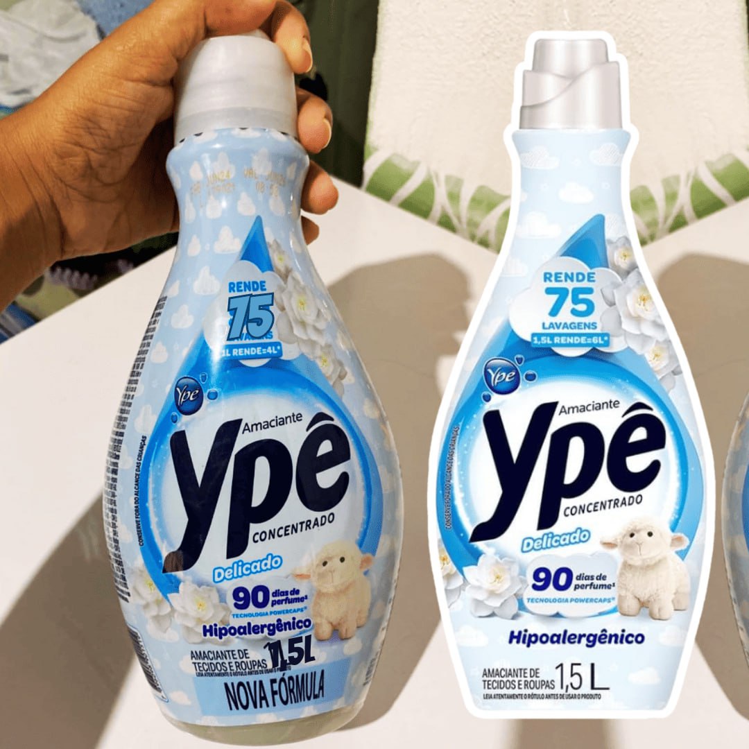 Ypê Amaciante Concentrado Delicado 1,5L