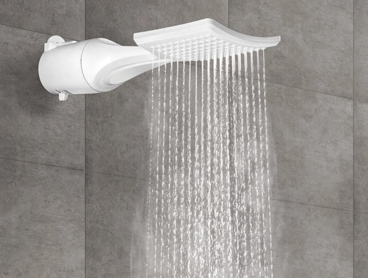 Lorenzetti Loren Shower Chuveiro Elétrico Branco, 5500W 220V