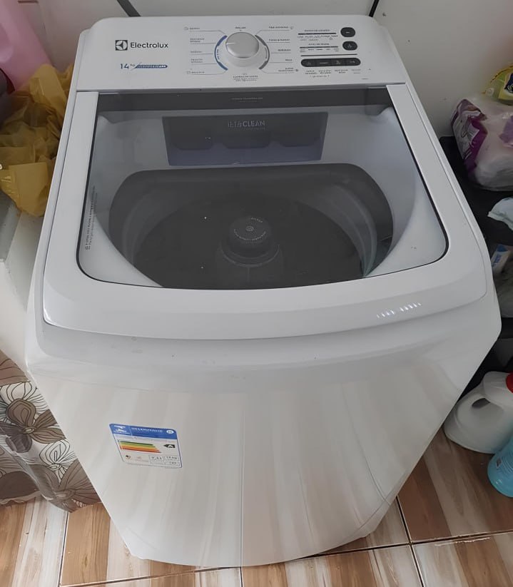 Máquina De Lavar 13kg Electrolux Cesto Inox, Jet&clean Led13 Cor Branco 127V
